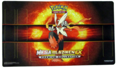 Pokemon Mega Blaziken Playmat - Mega Blaziken Premium Collection Exclusive